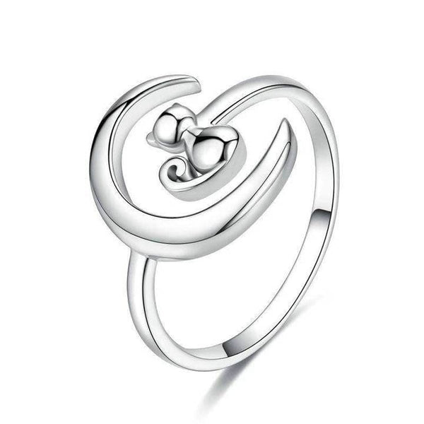 Bague Animaux Femme Chat