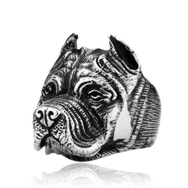 Bague Animaux Tête de Chien
